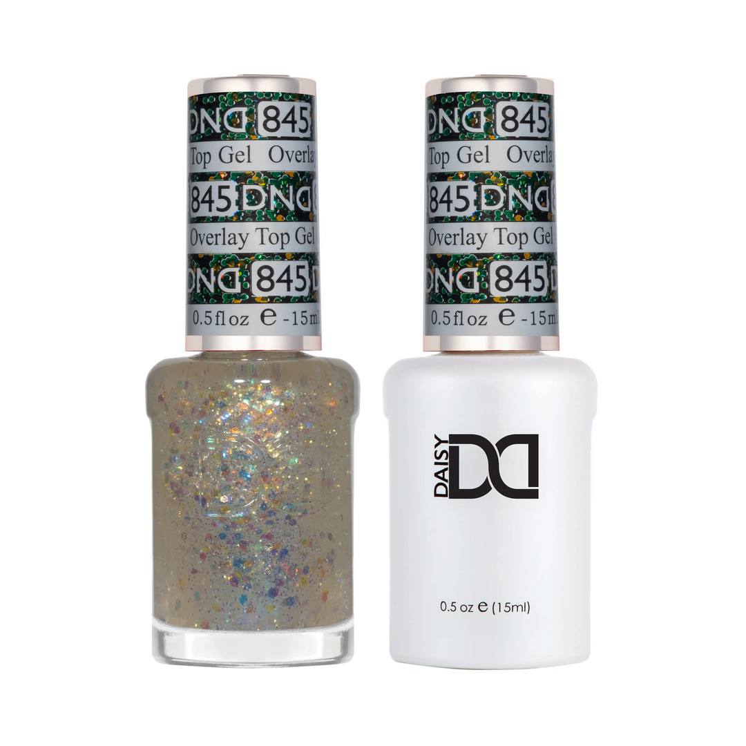 DND Gel #845 Overlay Top Gel