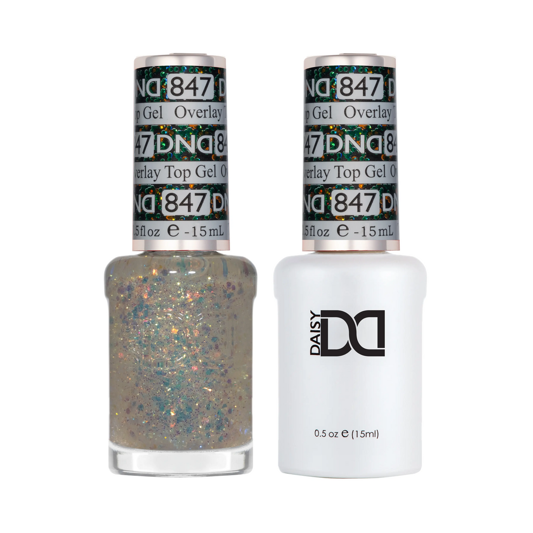 DND Gel #847 Overlay Top Gel