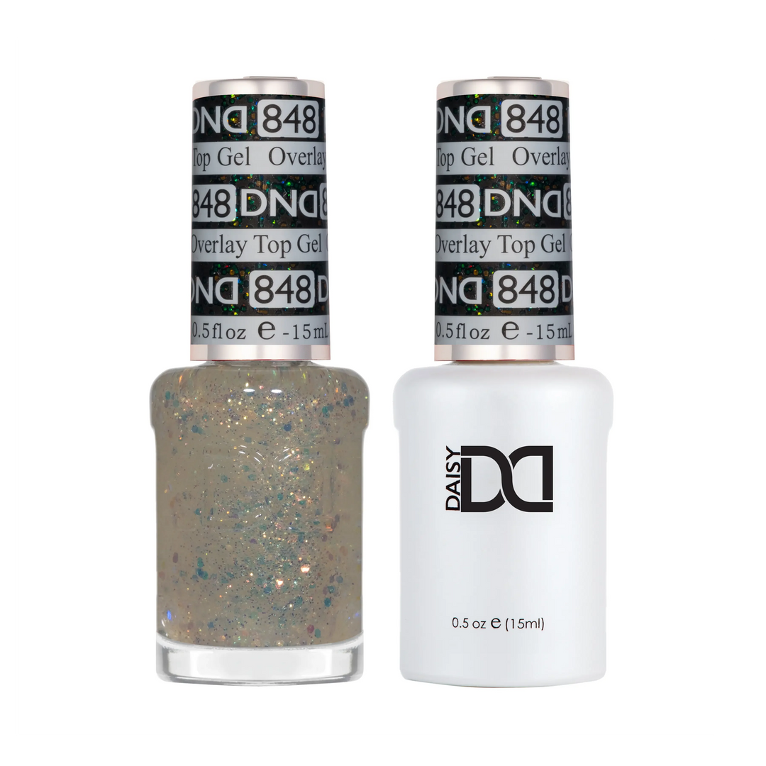 DND Gel #848 Overlay Top Gel