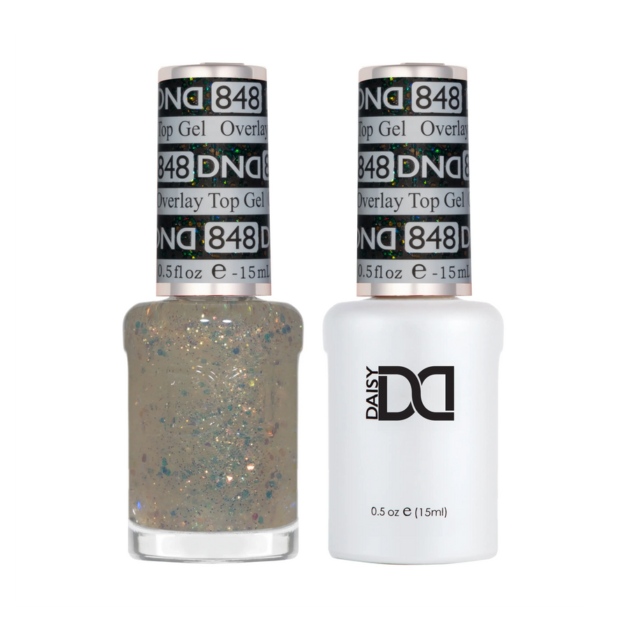 DND Gel #848 Overlay Top Gel