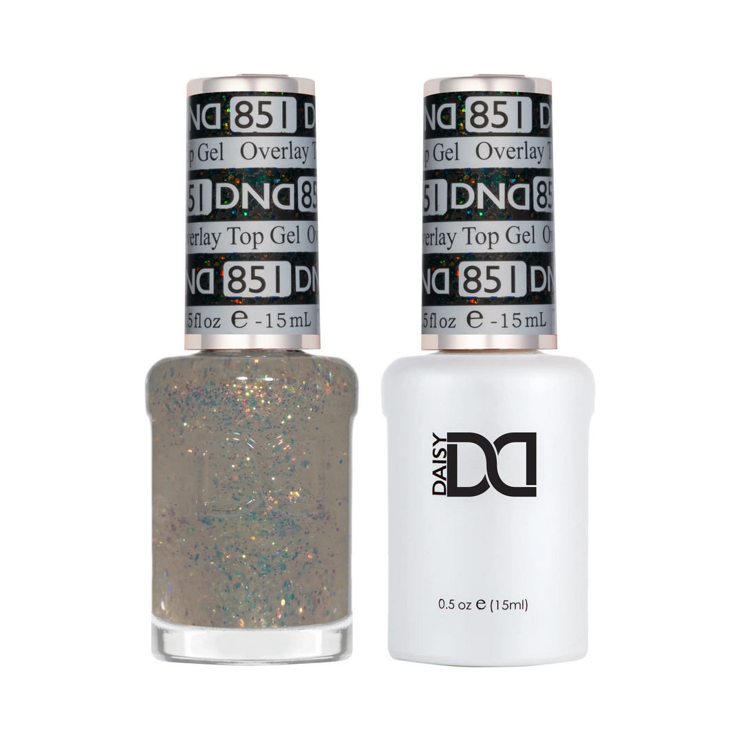 DND Gel #851 Overlay Top Gel