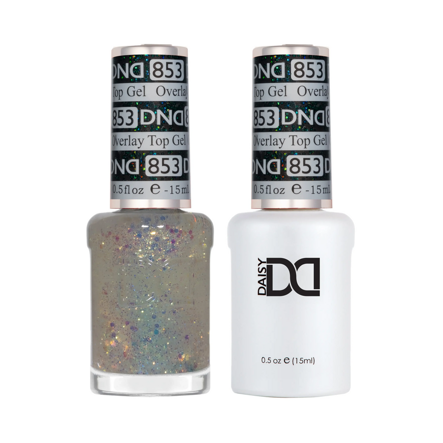 DND Gel #853 Overlay Top Gel