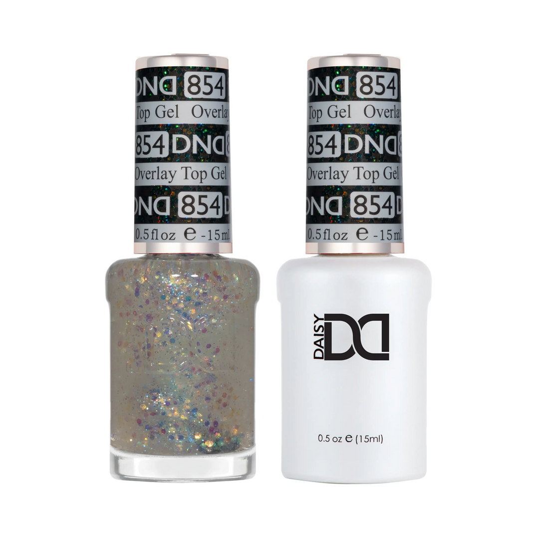 DND Gel #854 Overlay Top Gel