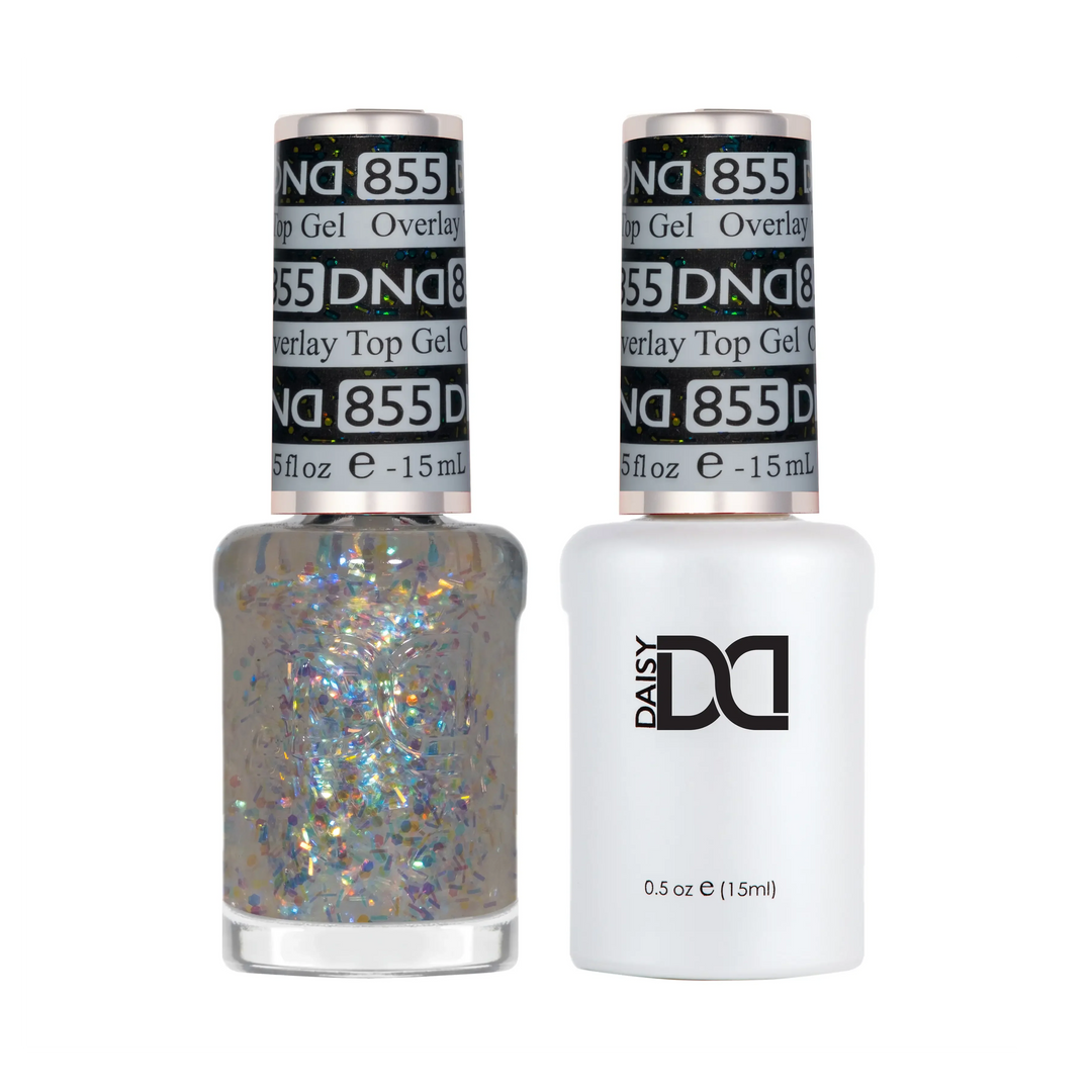 DND Gel #855 Overlay Top Gel