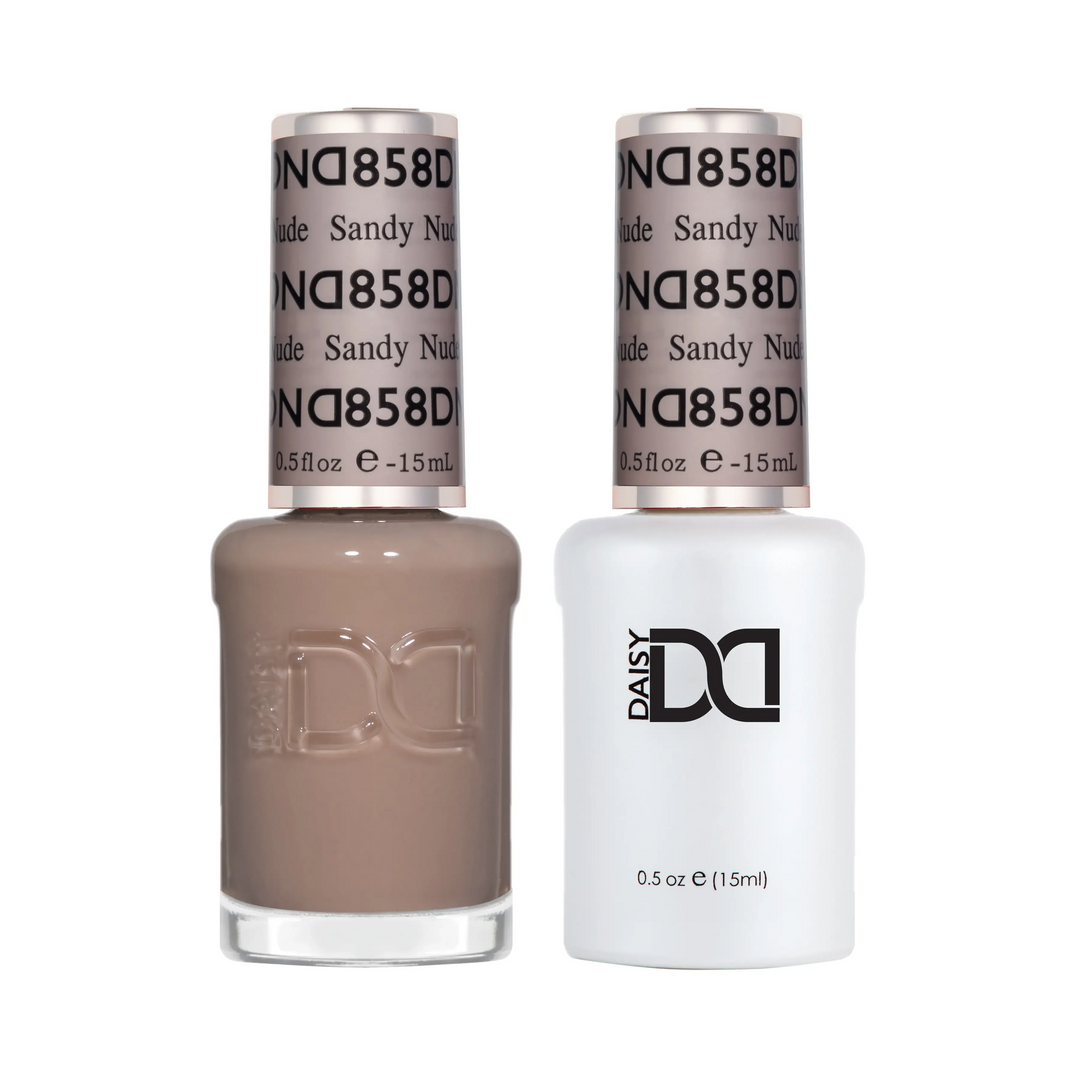 DND Gel #858 Sandy Nude