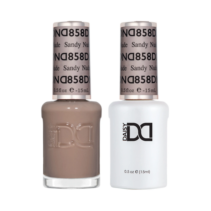 DND Gel #858 Sandy Nude