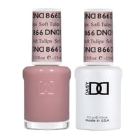 #866 - DND Gel UV/LED Soak Off Gel polish - Soft Tulips