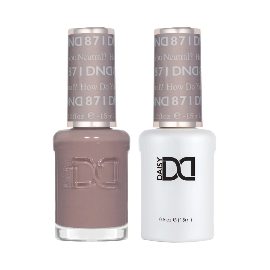 DND Gel #871 How Do U Neutral