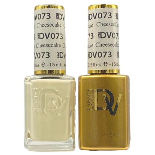 #073 - DND Diva Gel UV/LED Soak Off Gel polish - Cheesecake