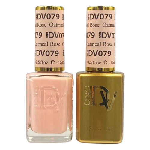 #079 - DND Diva Gel UV/LED Soak Off Gel polish - Oatmeal Rose