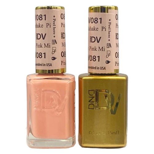 #081 - DND Diva Gel UV/LED Soak Off Gel polish - Pink Milkshake