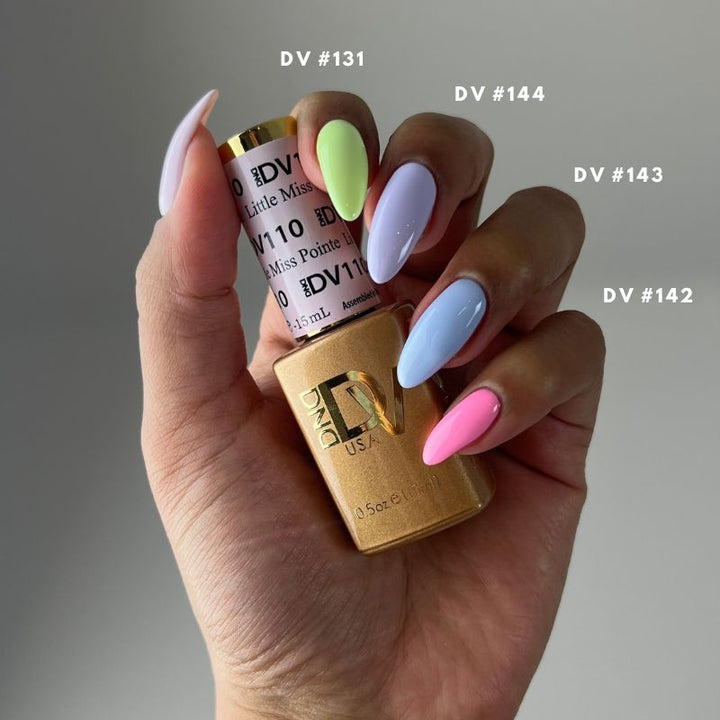 DND Diva #128 Classic Waltz – nail swatch 6