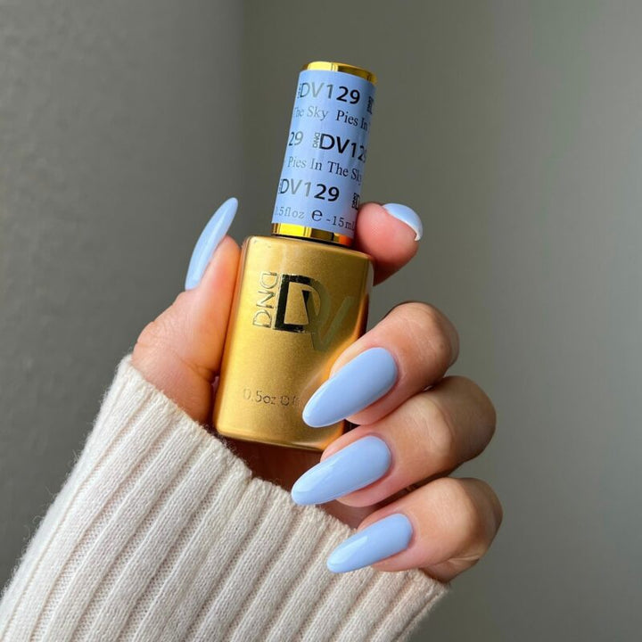 DND Diva #129 Pies In The Sky – nail swatch 2