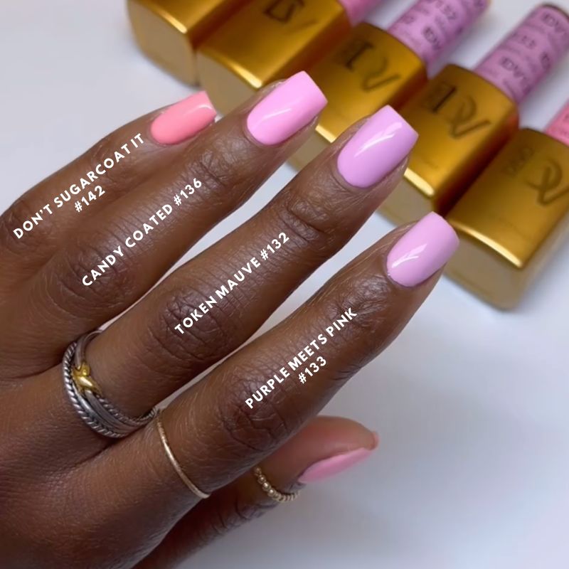 DND Diva #136 Candy Coated – nail swatch 2