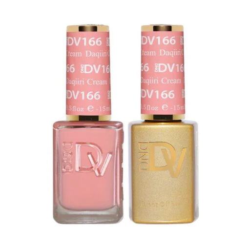 #166 - DND Diva Gel UV/LED Soak Off Gel polish - Daiquiri Cream
