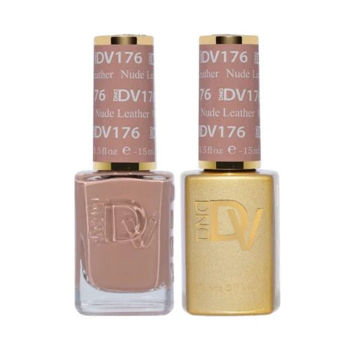 #176 - DND Diva Gel UV/LED Soak Off Gel polish - Nude Leather
