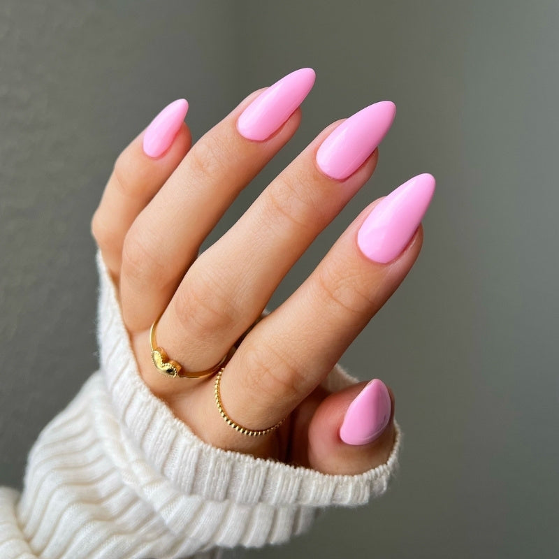 DND Diva #183 Pink Ribbons – nail swatch 5