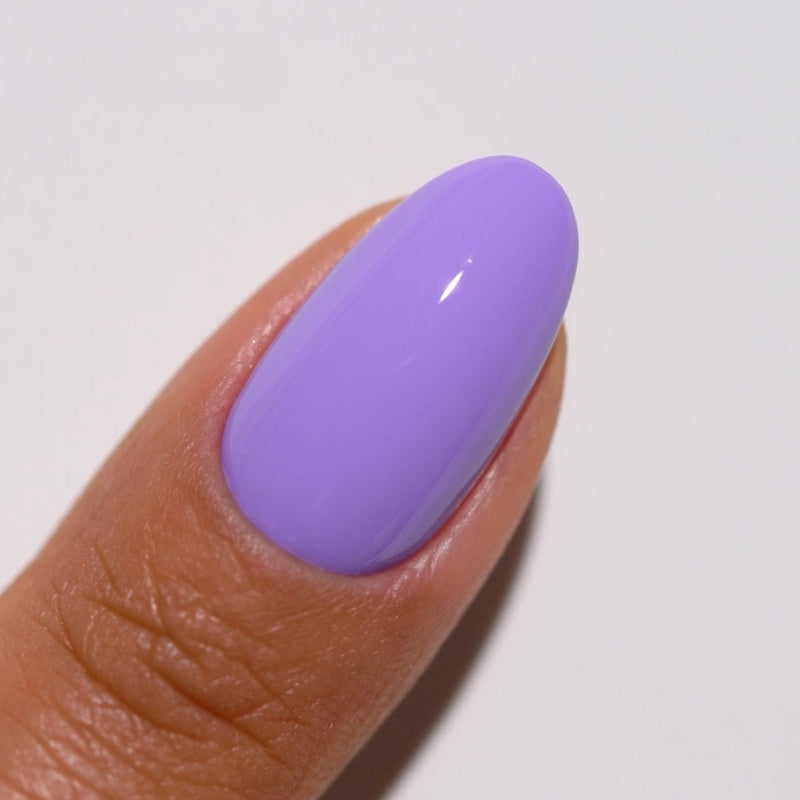 DND Diva #195 Side of Ube – nail swatch 2