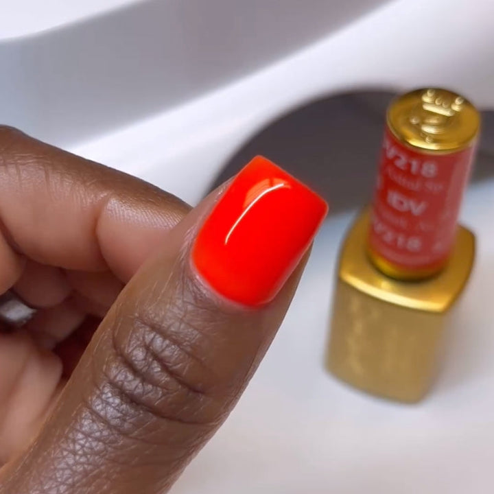 DND Diva #218 Astral Spark – nail swatch 2