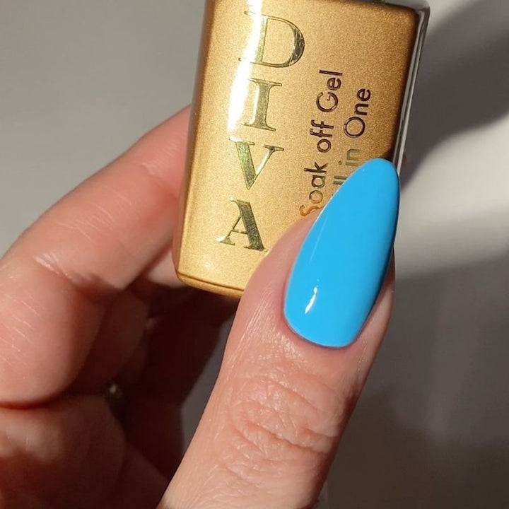DND Diva #222 Angel Numbers – nail swatch 3