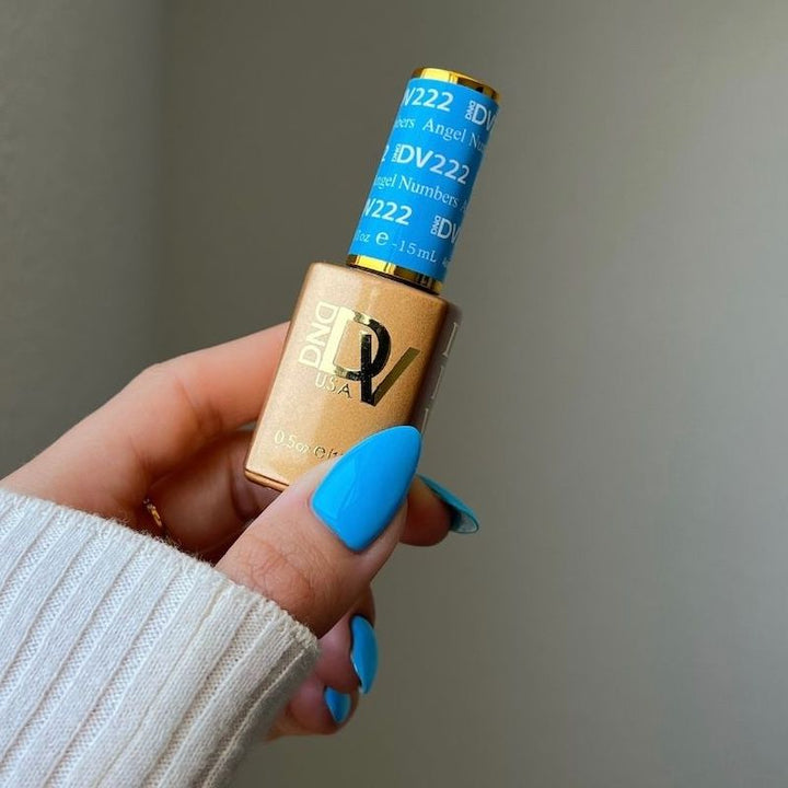 DND Diva #222 Angel Numbers – nail swatch 6