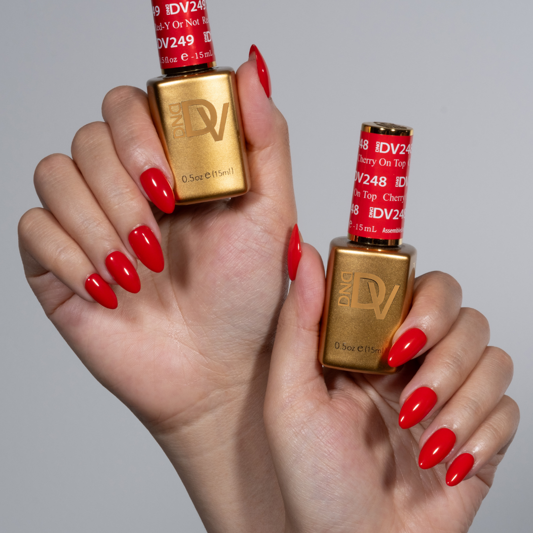 DND Diva #248 Cherry On Top – nail swatch 6
