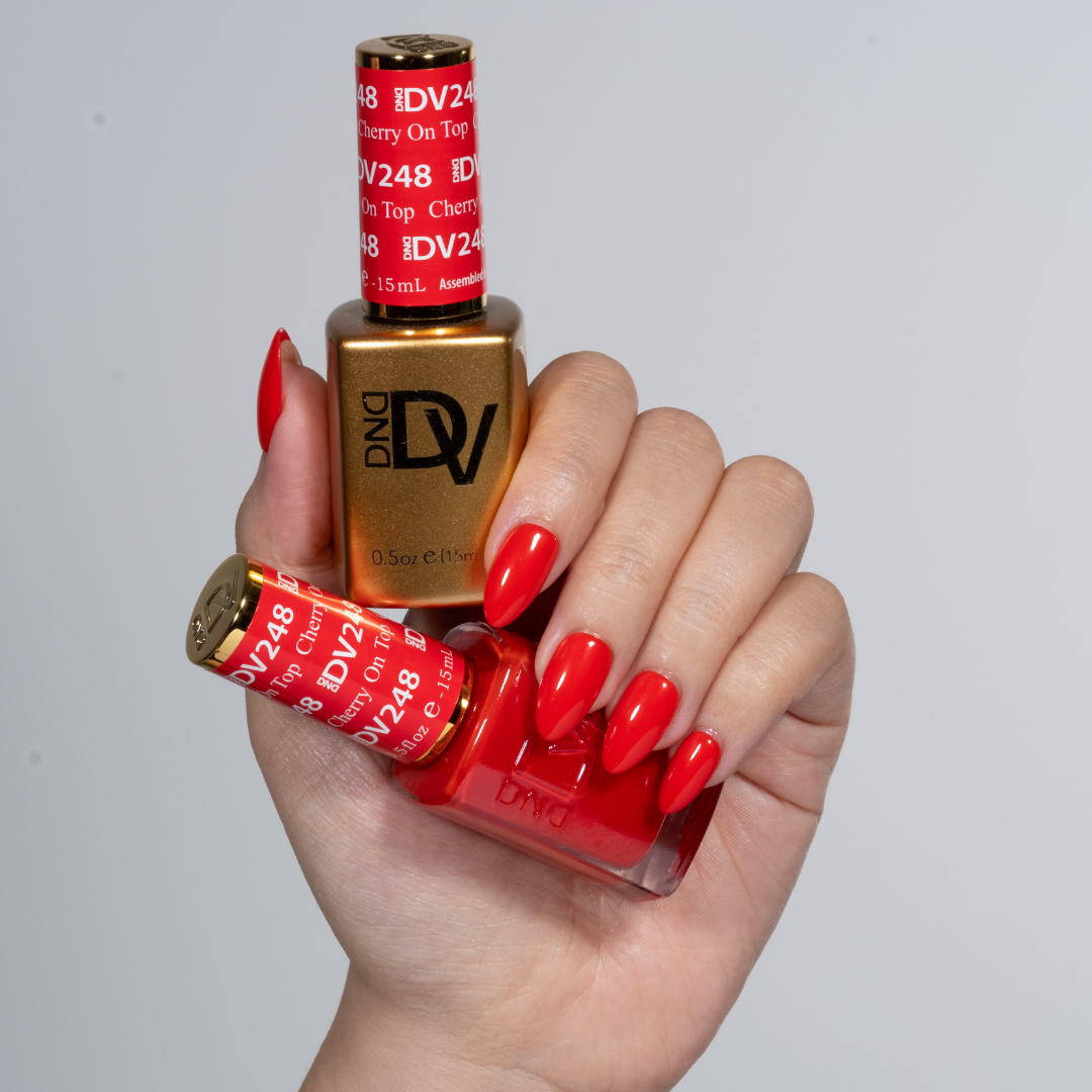 DND Diva #248 Cherry On Top – nail swatch 3