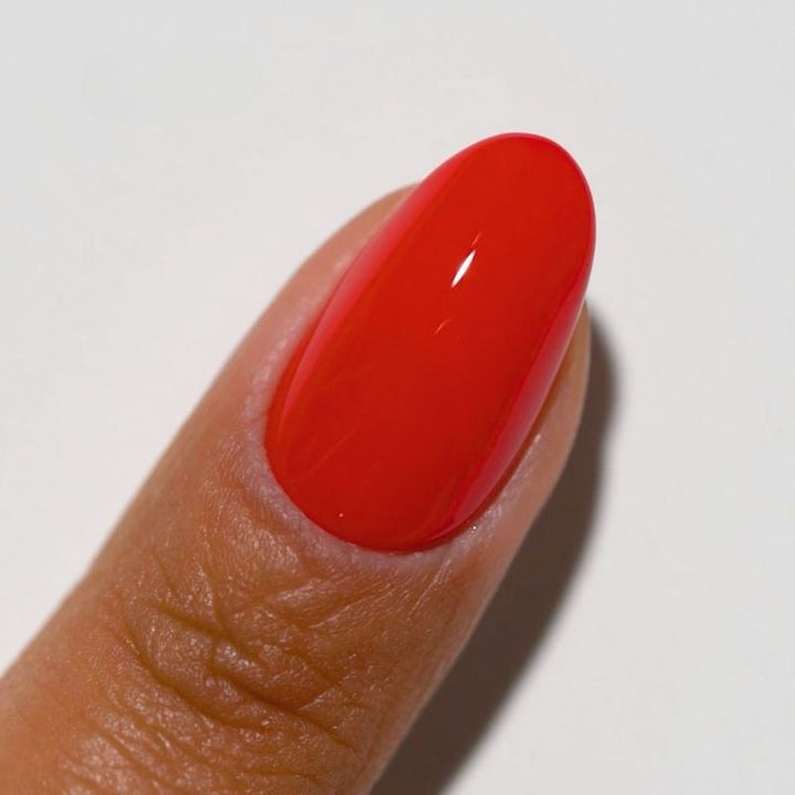DND Diva #249 Red-Y or Not – nail swatch