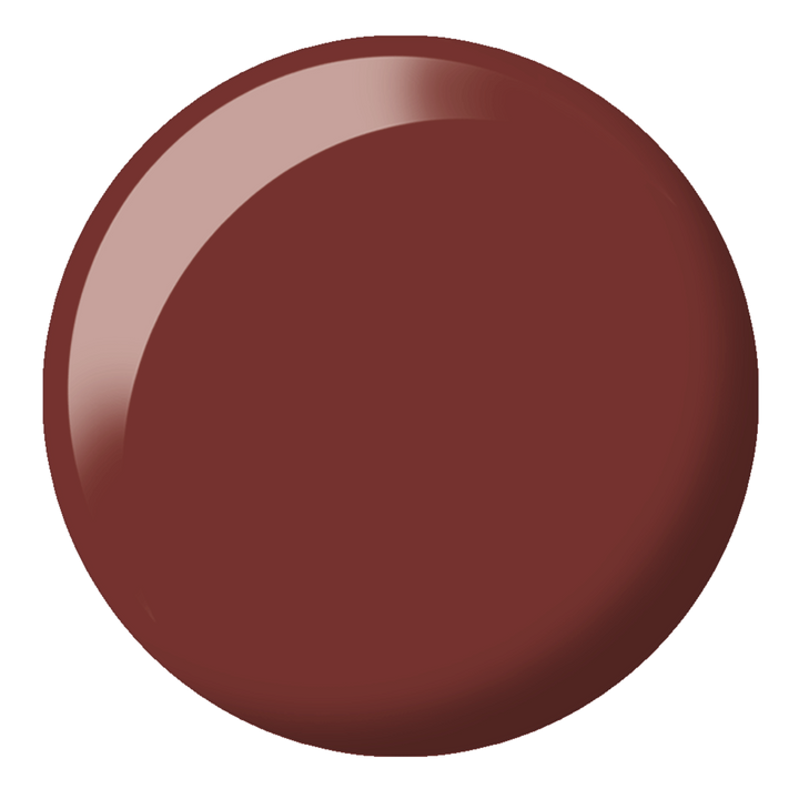 DND Diva #251 Chocolate Red – color