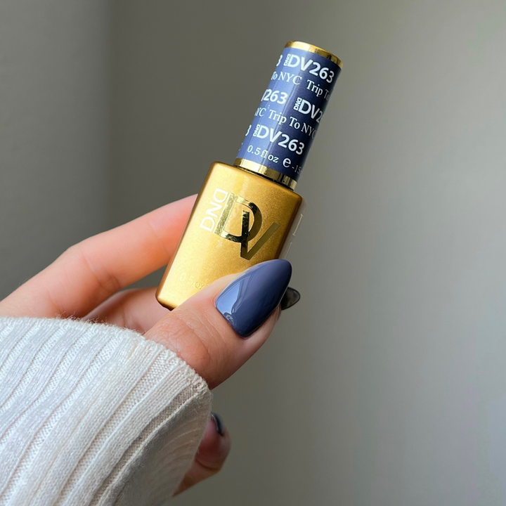 DND Diva #263 Trip To NYC – nail swatch 3