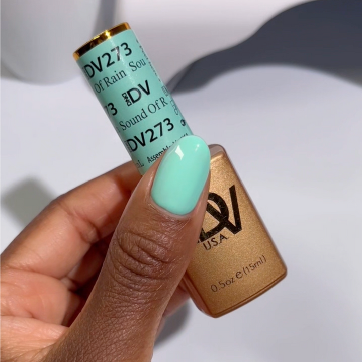 DND Diva #273 Sound of Rain – nail swatch 4