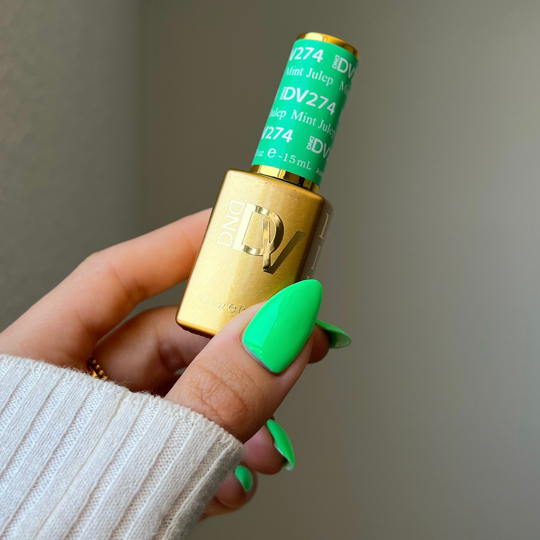 DND Diva #274 Mint Julep – nail swatch 3