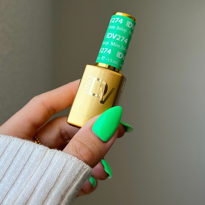 DND Diva #274 Mint Julep – nail swatch 3