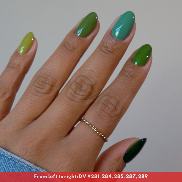 DND Diva #289 Crocodile Tales – nail art