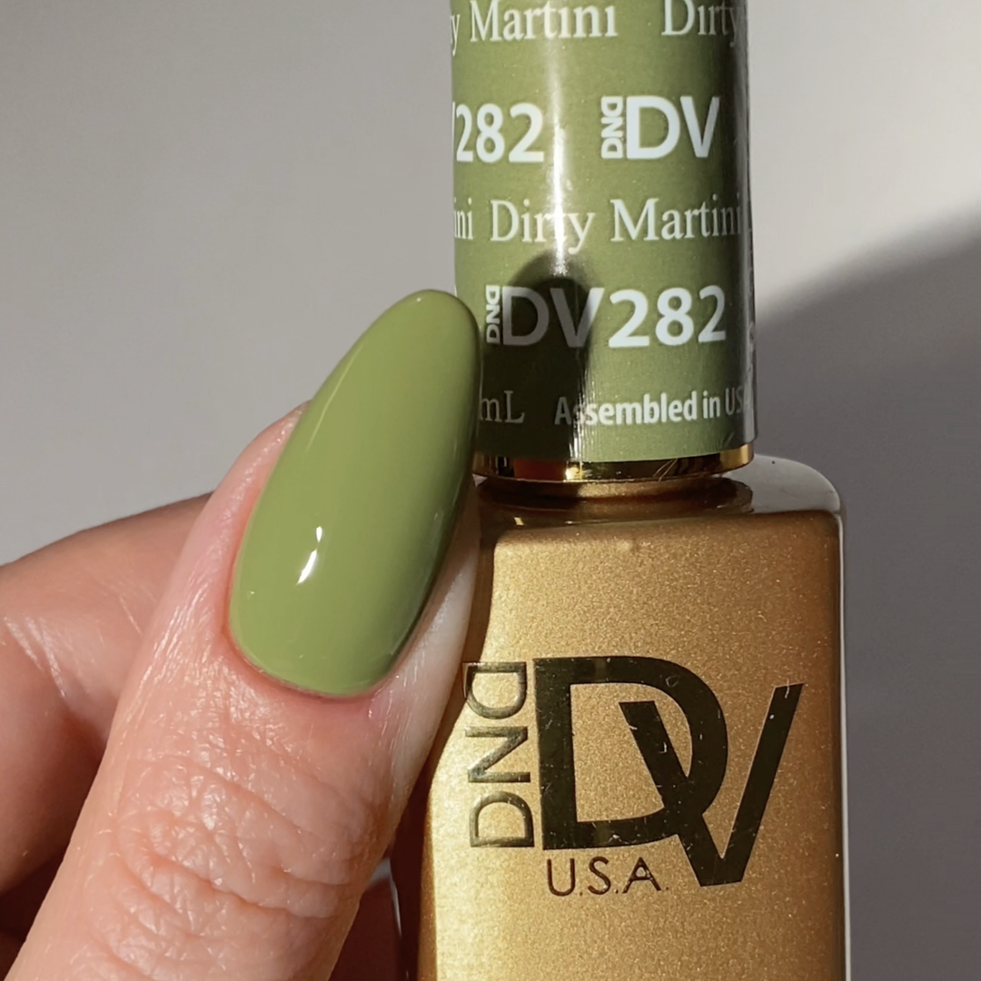 DND Diva #282 Dirty Martini – nail swatch 2