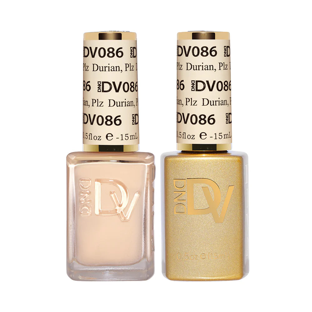 #086 - DND Diva Gel UV/LED Soak Off Gel polish - Plz Durian