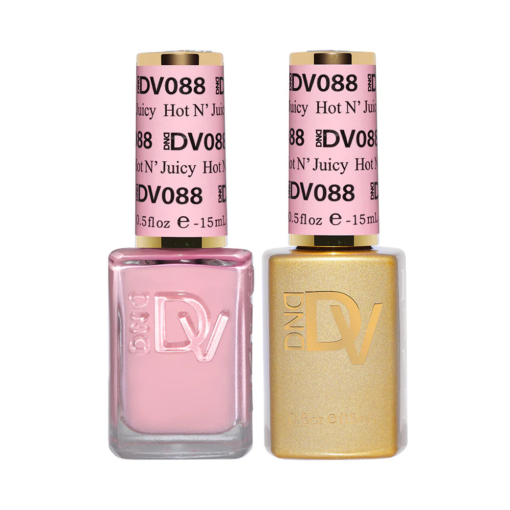 #088 - DND Diva Gel UV/LED Soak Off Gel polish - Hot N' Juicy