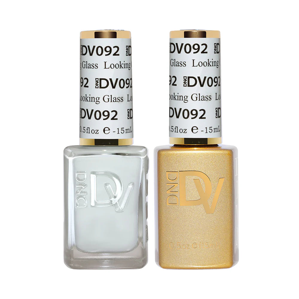 #092 - DND Diva Gel UV/LED Soak Off Gel polish - Glass Looking