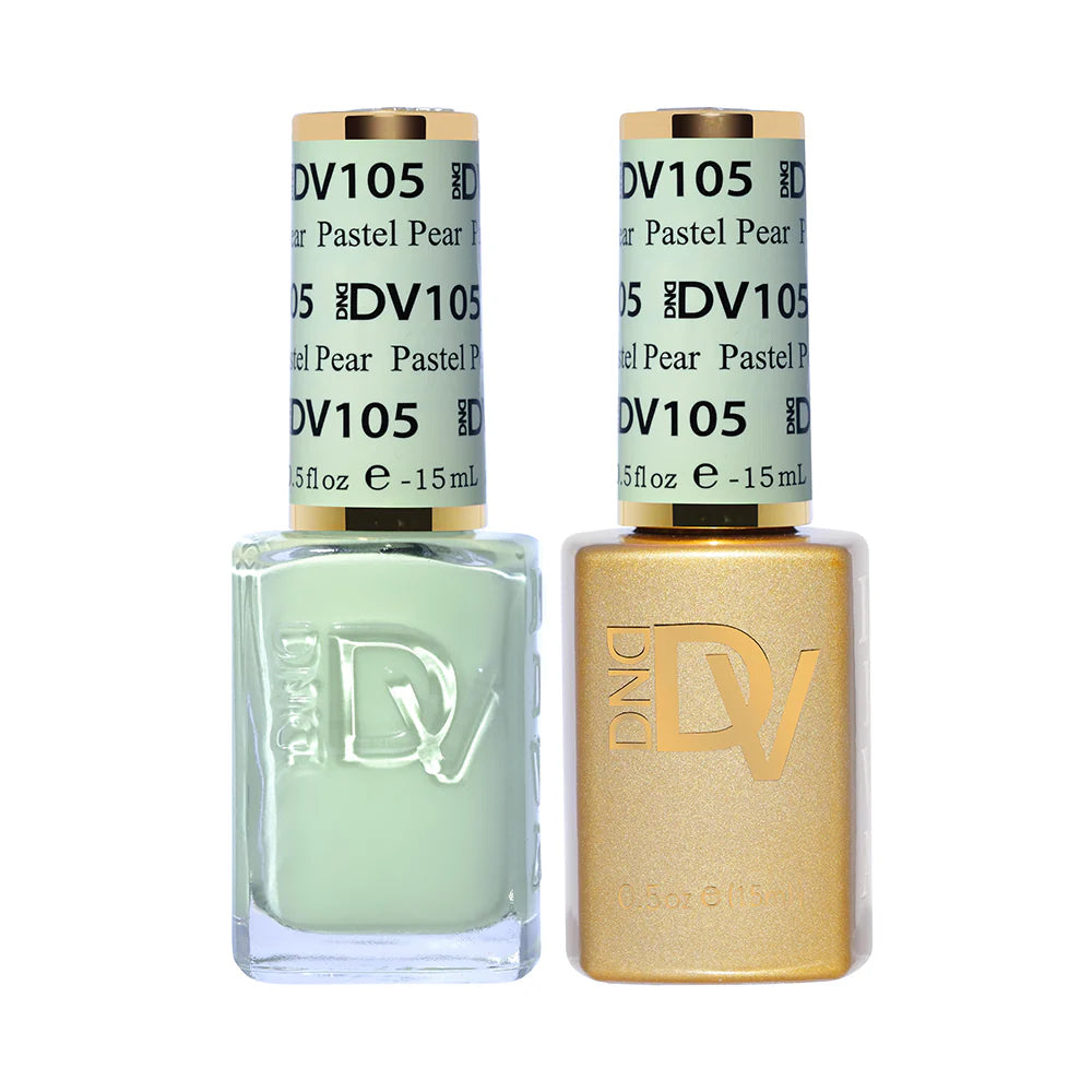 #105 - DND Diva Gel UV/LED Soak Off Gel polish - Pastel Pear