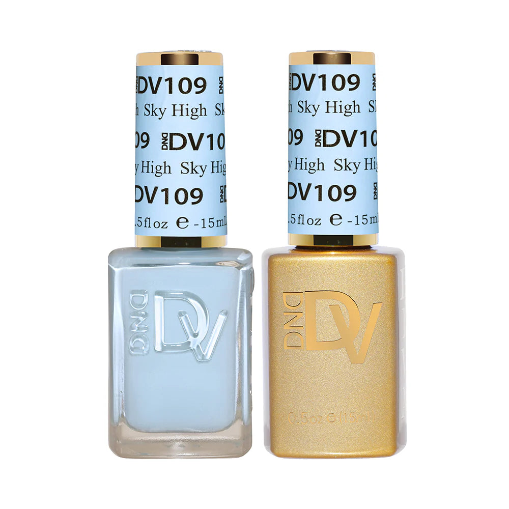 #109 - DND Diva Gel UV/LED Soak Off Gel polish - Sky High