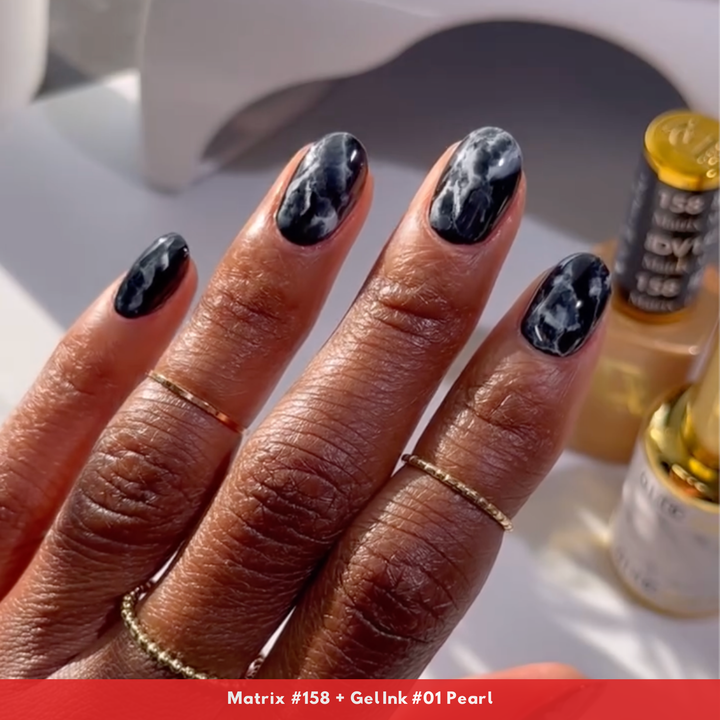 DND Diva #158 Matrix – nail art 2