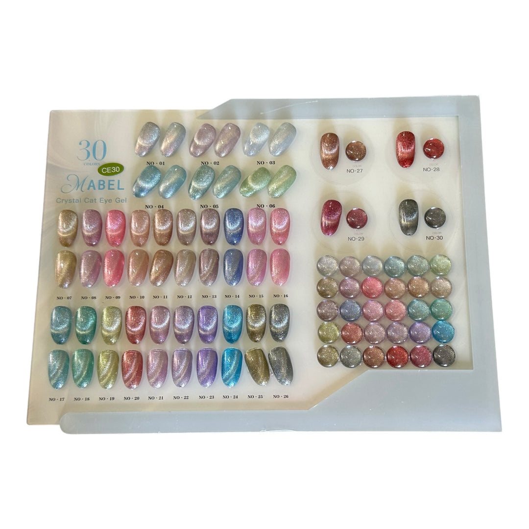 Mabel Gel 30 Cat Eye Gel Colors - CE30