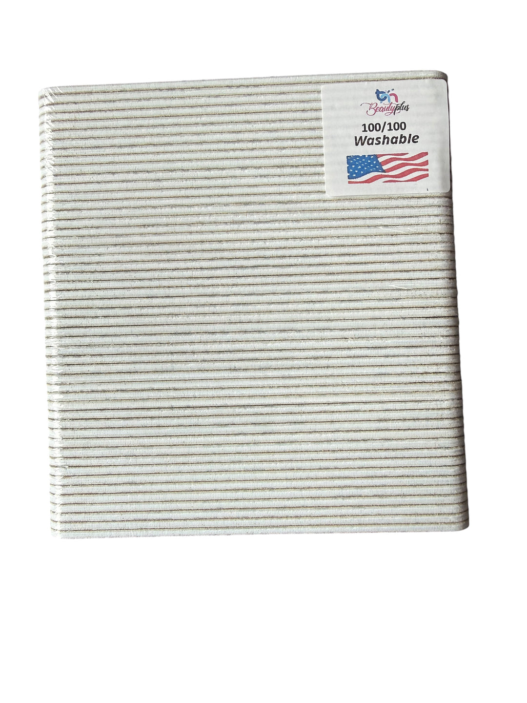Zebra Round Nail File 100/100