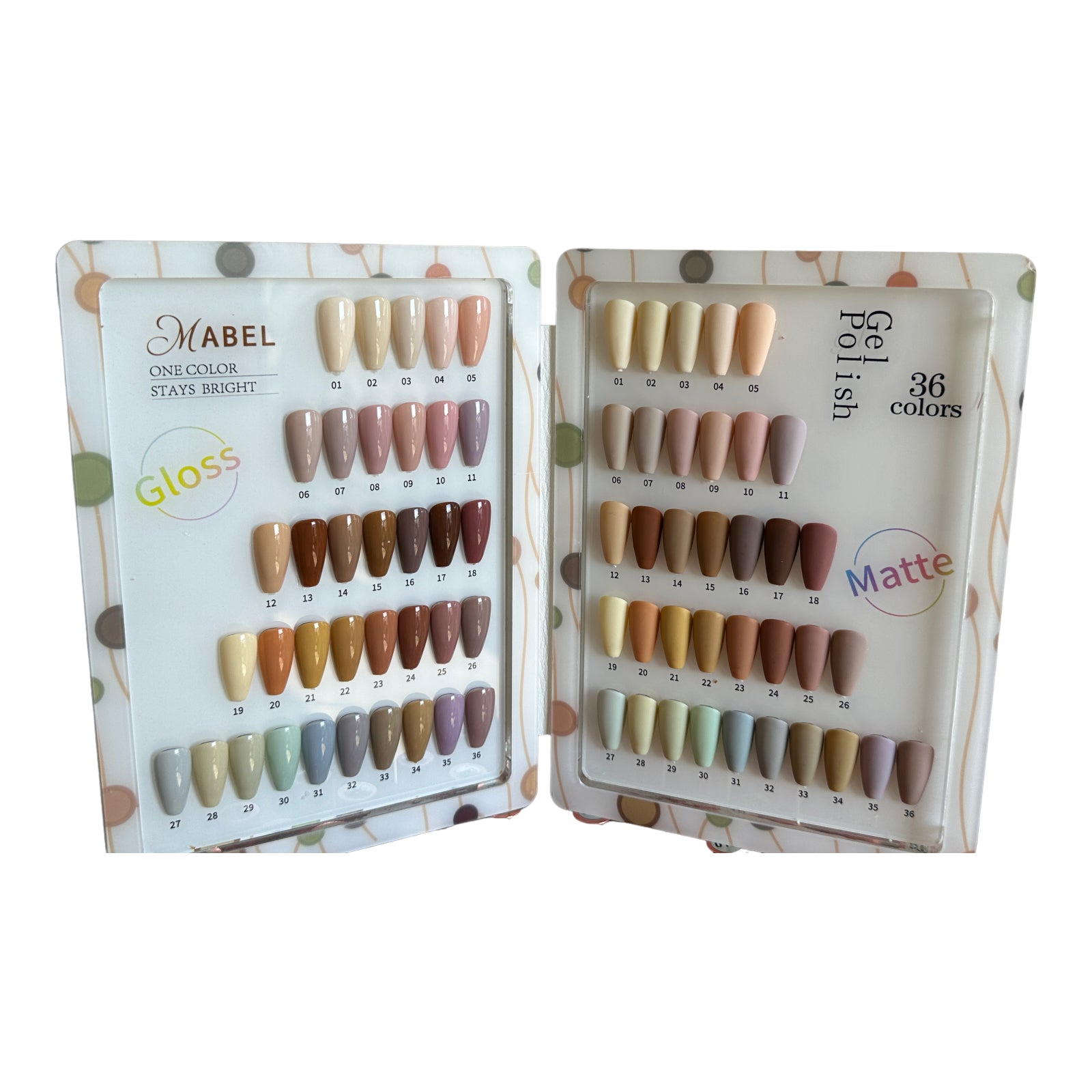 Mabel Java Color Mabel Gel 36 Colors - Nude Collection – Sunshine Nail Supply