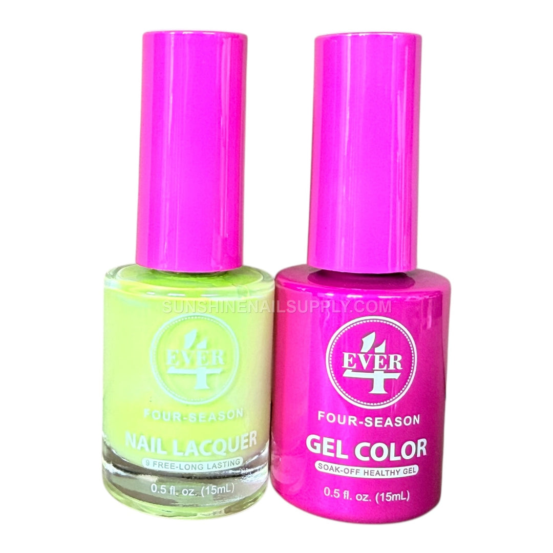 #357 - 4Ever Gel UV/LED Soak Off Gel polish -  Electric Lemon