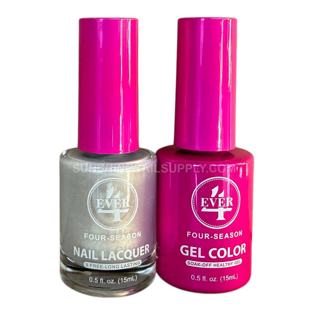 #430 - 4Ever Gel UV/LED Soak Off Gel polish - Silver Bells