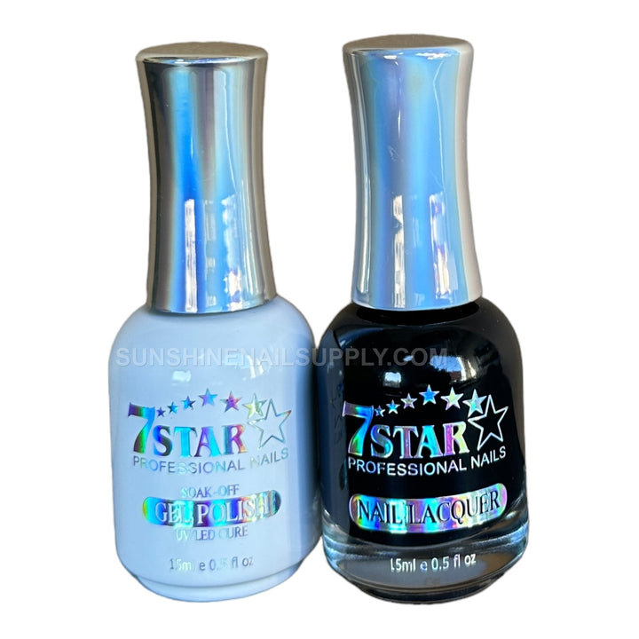 #02 - 7 Star UV/LED Soak Off Gel Polish 3 in 1 - Black