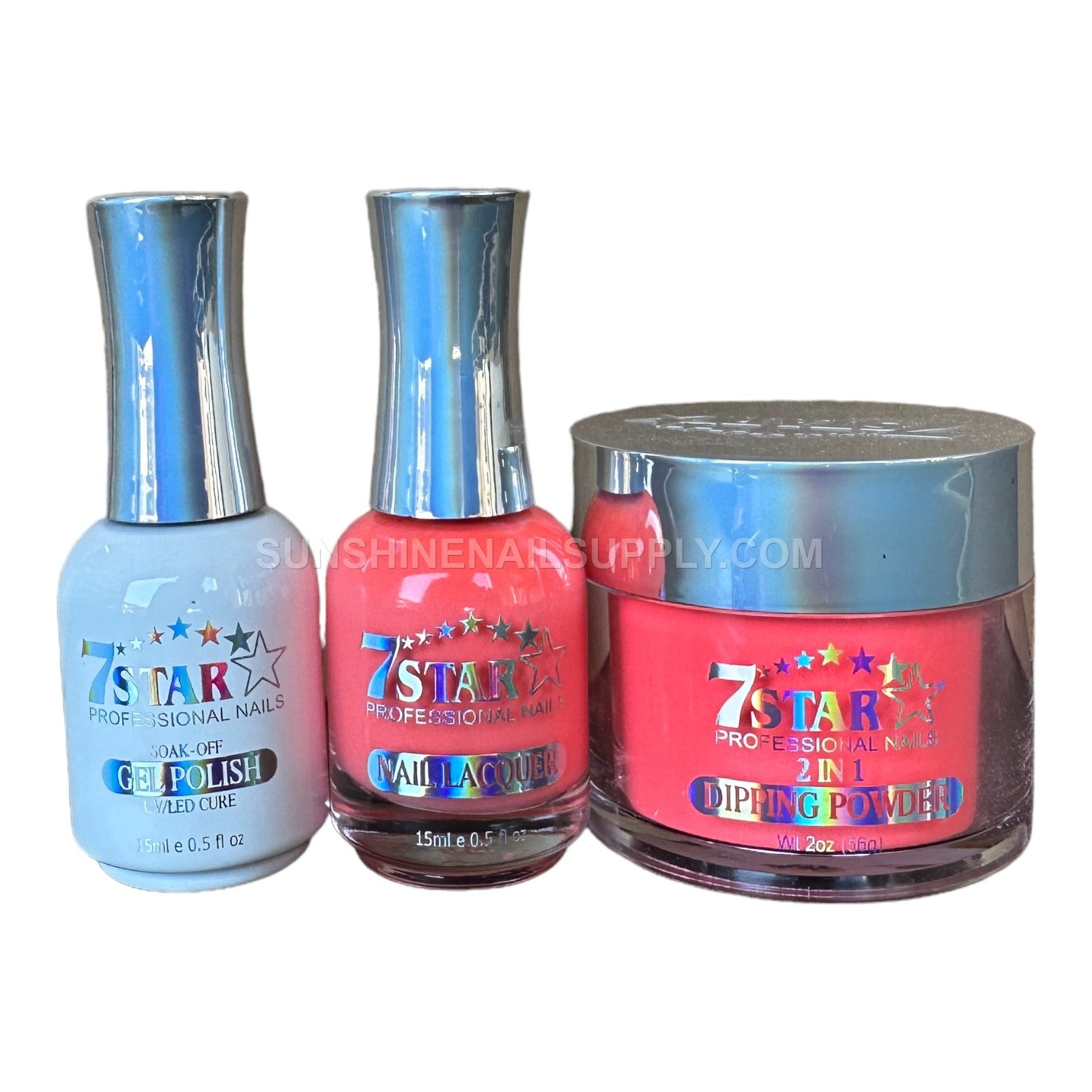 33 - 7 Star UV/LED Soak Off Gel Polish 3 in 1 – Sunshine Nail Supply