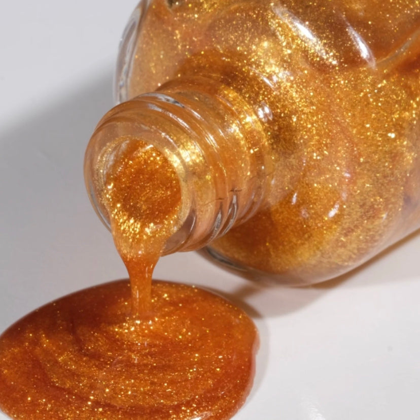 DND Gel #481 Burst of Gold – additional view 2