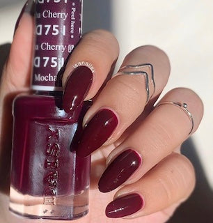 DND Gel #751 Cherry Mocha – additional view 2